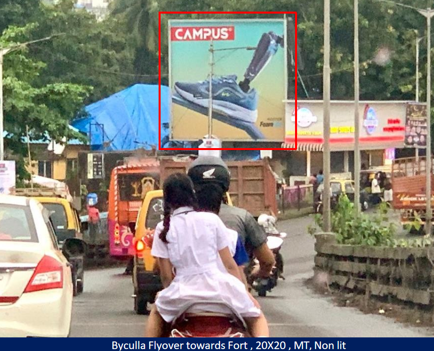 Mumbai - Byculla Flyover towards Fort- ET