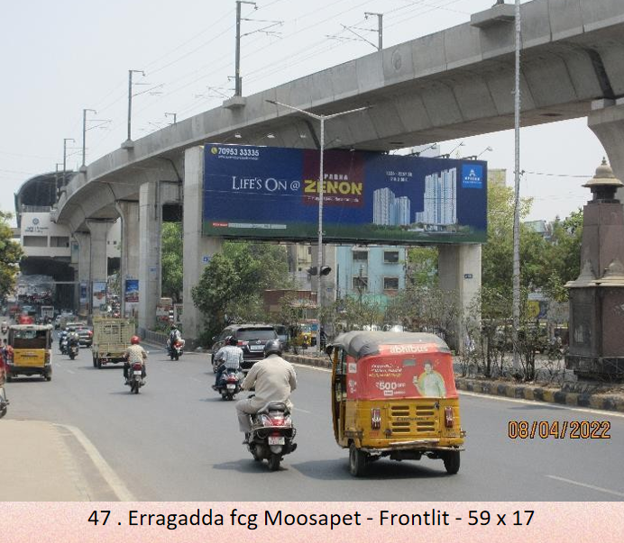 Hyderabad - Erragadda fcg Moosapet