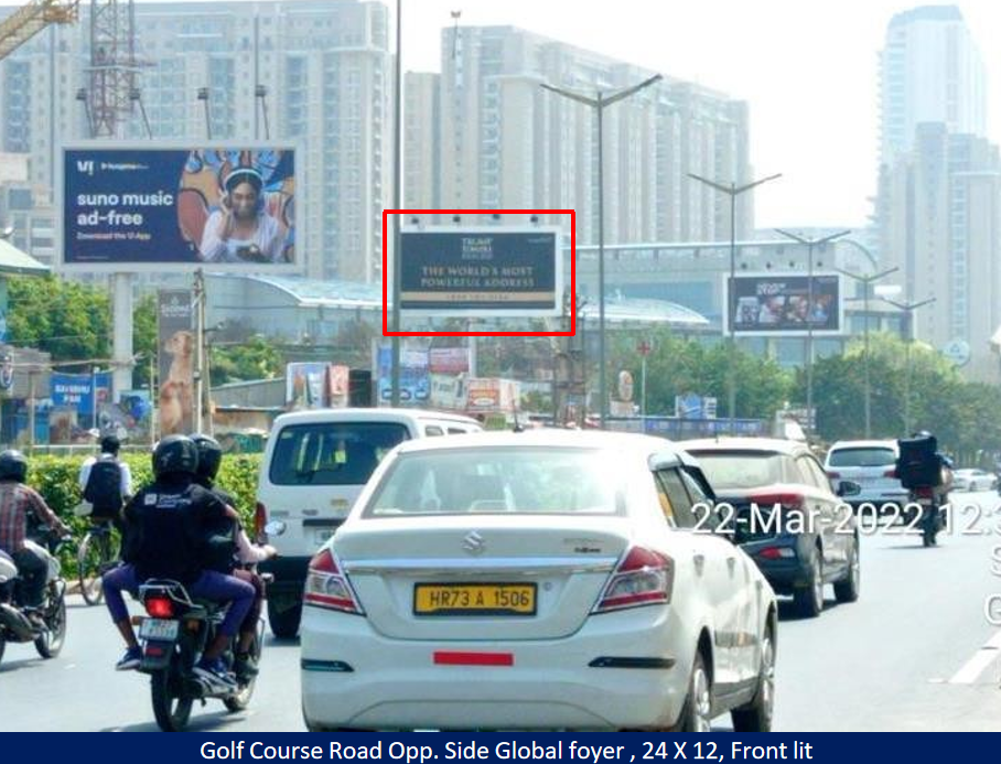 Gurgaon - Golf Course Road Opp. Side Global foyer 