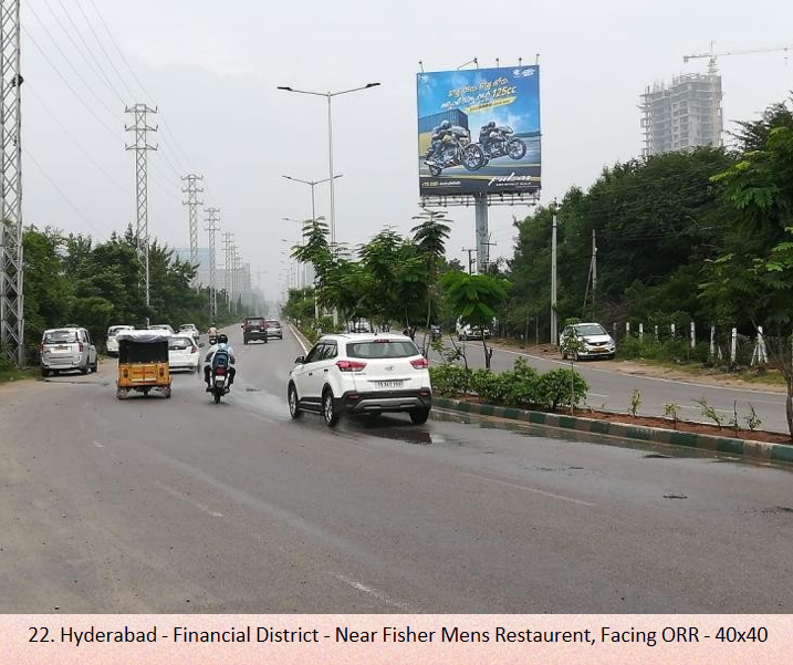 Hyderabad - Financial District - Near Fisher Mens Restaurent