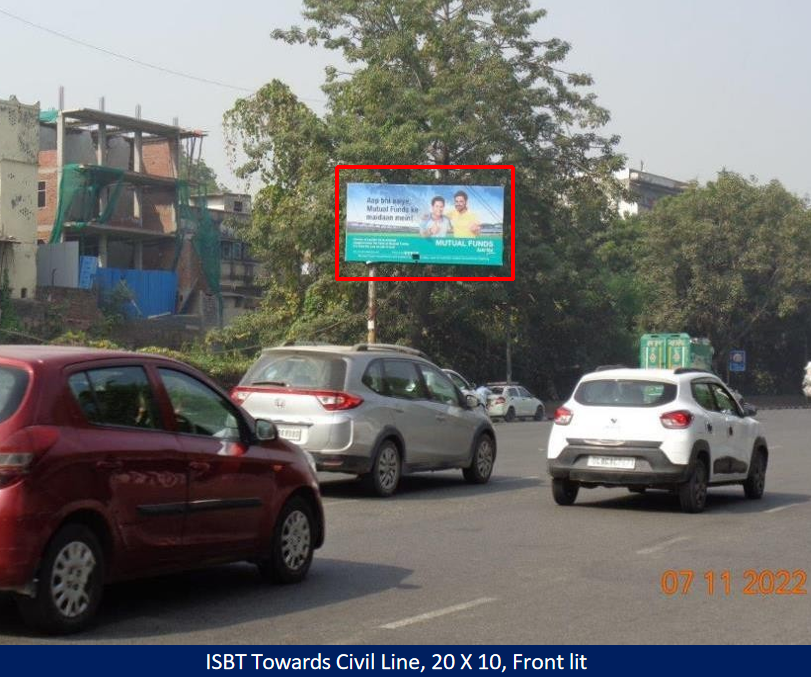 Delhi - ISBT Towards Civil Line