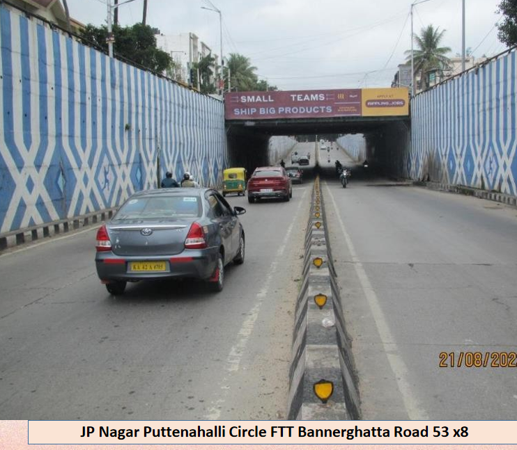 Bangalore - JP Nagar Puttenahalli Circle FTT Bannerghatta Road