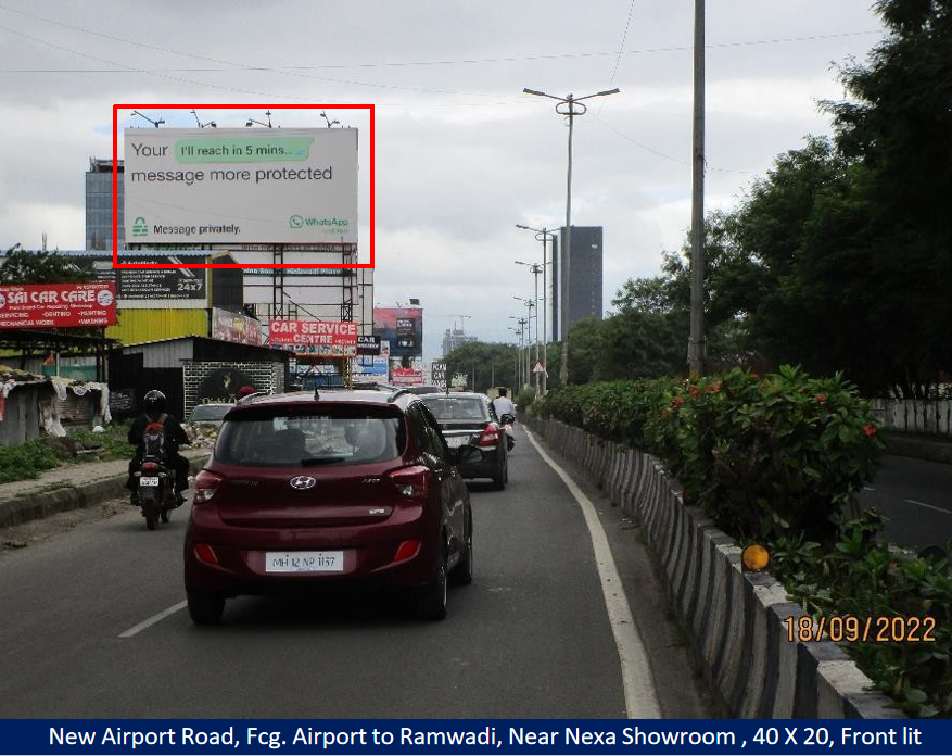 Pune - New Airport Road, Fcg. Airport to Ramwadi, Near Nexa Showroom 