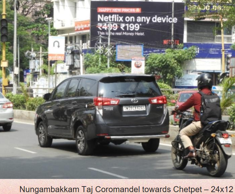Chennai - Nungambakkam Taj Coromandel towards Sterling Road
