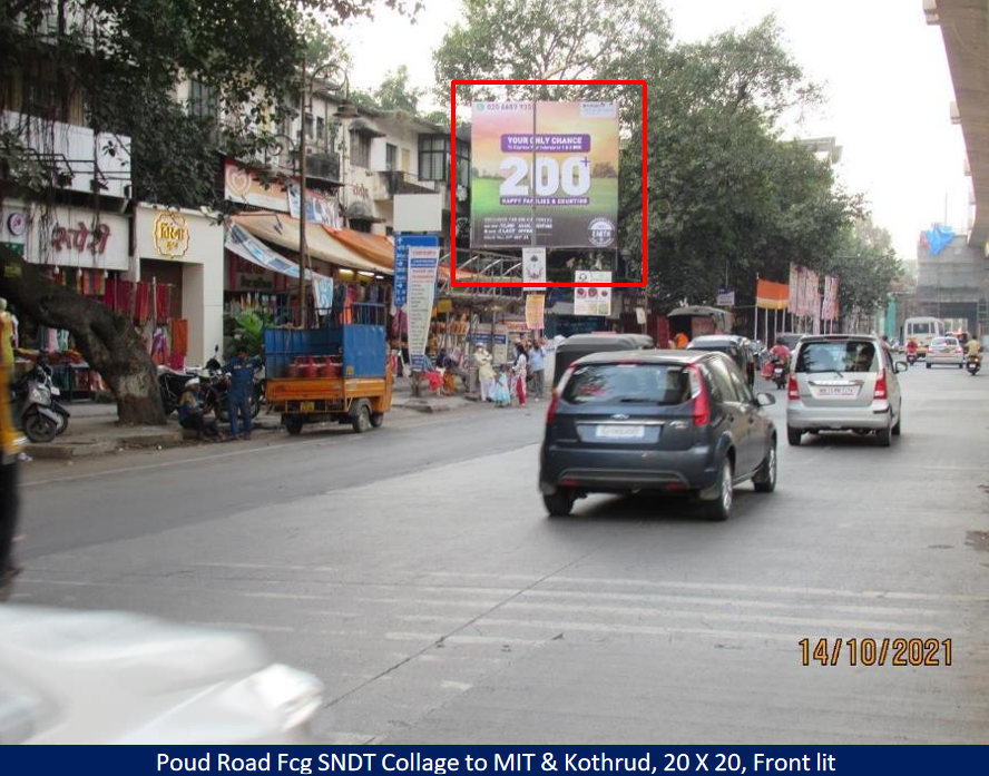 Pune - Poud Road Fcg SNDT Collage to MIT & Kothrud