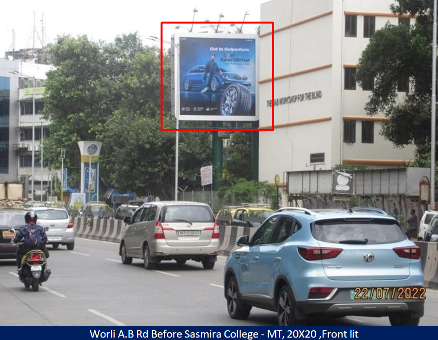 Mumbai - Worli A.B Rd Before Sasmira College - MT