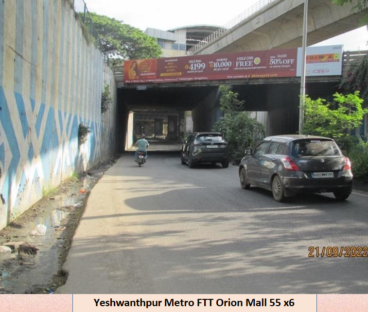 Bangalore - Yeshwanthpur Metro FTT Orion Mall