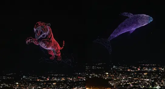 Drone Show Advertising