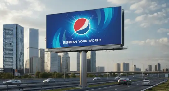 Outdoor Digital Screen Ad