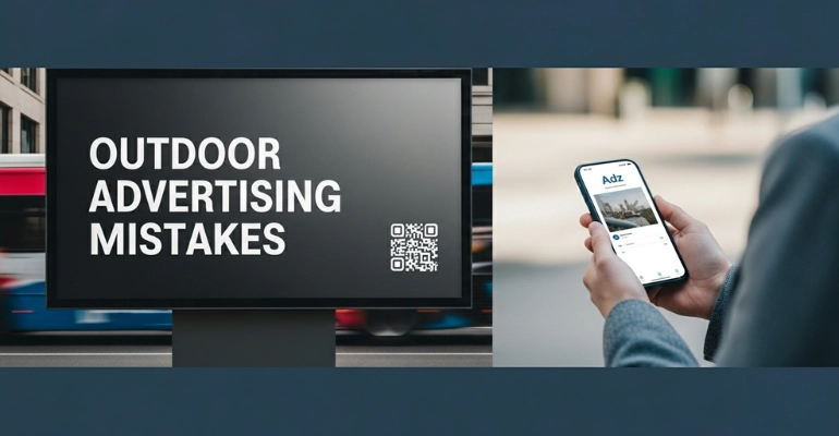 Top 10 Mistakes to Avoid in Outdoor Advertising Campaigns